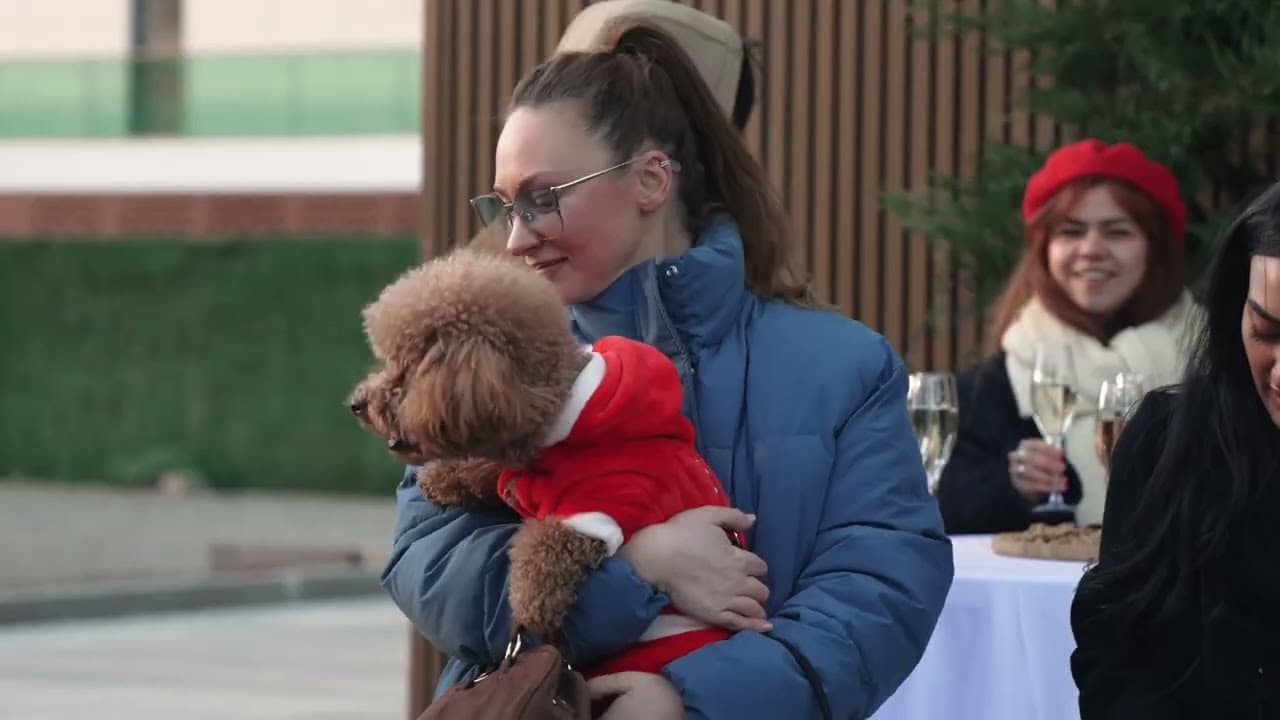 Торжественное мероприятие по случаю открытия подъездов и ресторана «Марани»