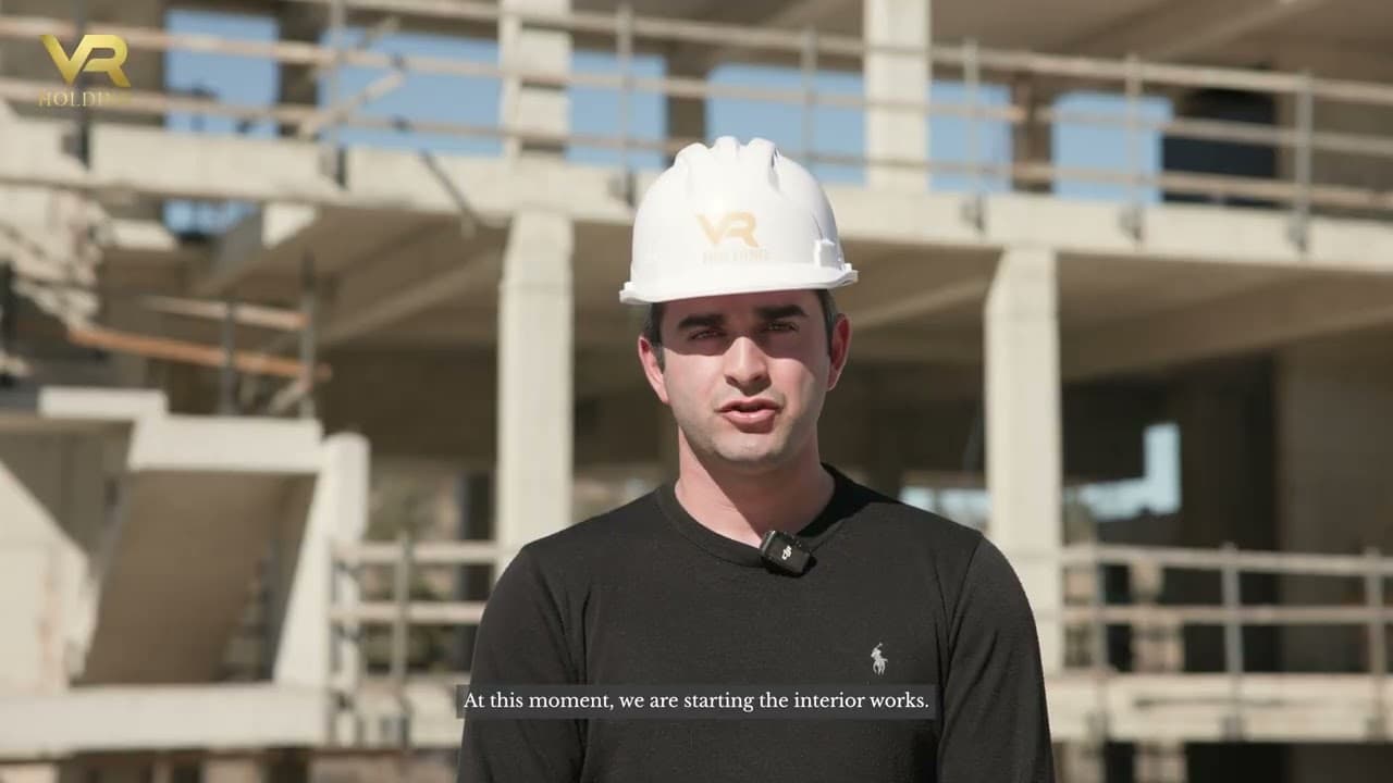 ახალი საინვესტიციო პროექტის – VR Townhouse Apartments – მონოლითური სამუშაოები დასრულებულია