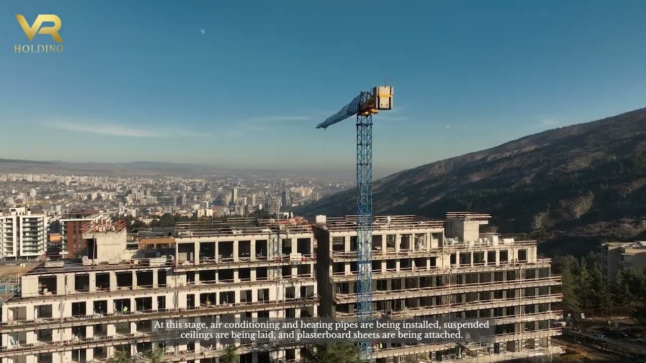 Krtsanisi Resort Residence Construction Progress 20.01.2025