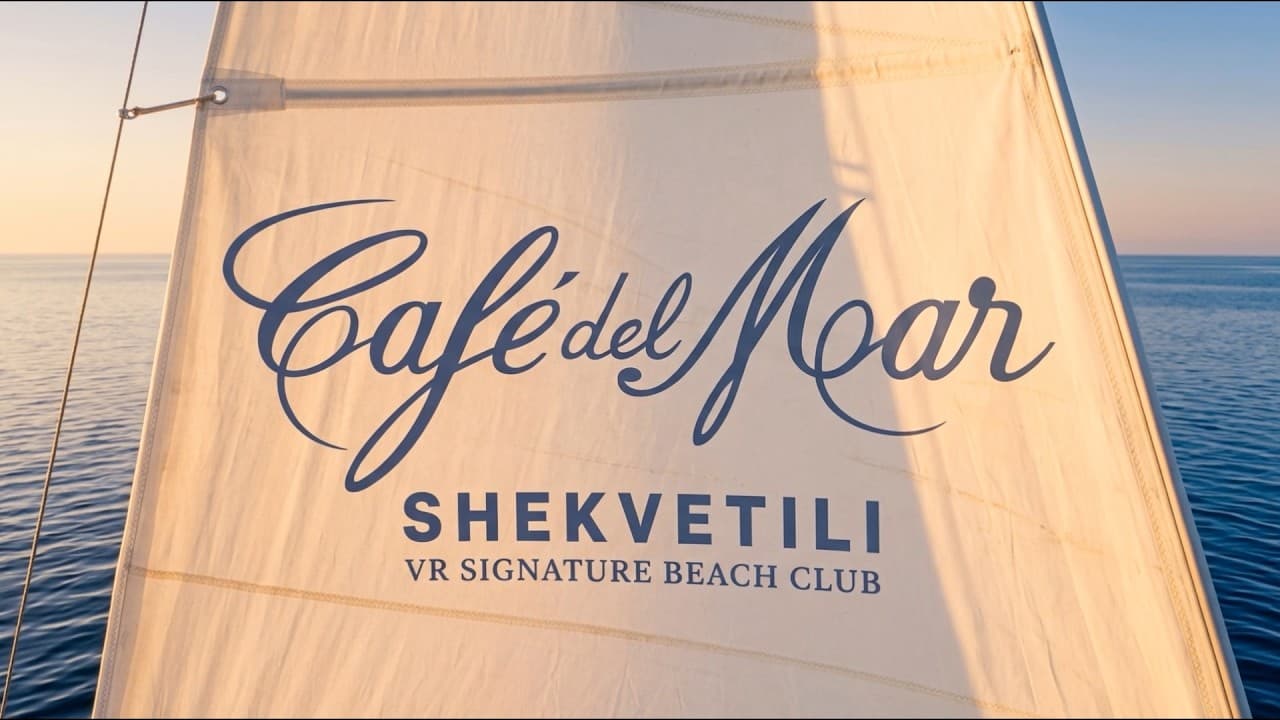 Первый Café del Mar Beach Club в Грузии