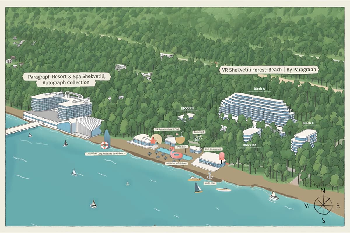 Sharing with you VR Shekvetili Forest~Beach | By Paragraph’s first phase map