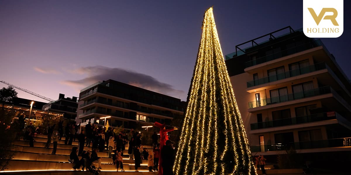 Christmas Tree Lighting Ceremony at VR Krtsanisi Resort Residence