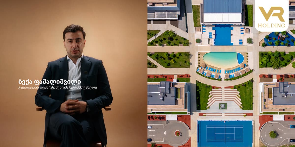 Sales of Phase VI apartments have started at VR Krtsanisi Resort Residence!
