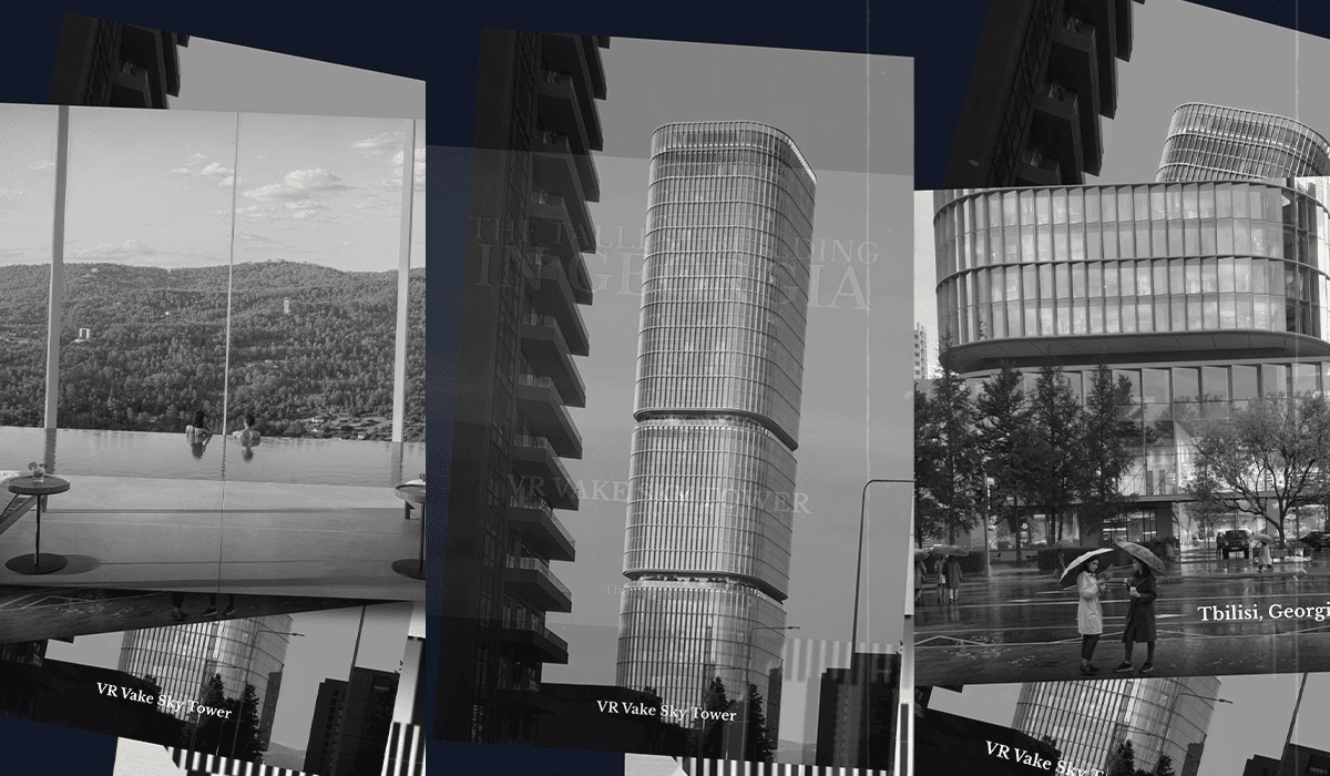 საქართველოს ყველაზე მაღალი ლენდმარკი – VR Vake Sky Tower