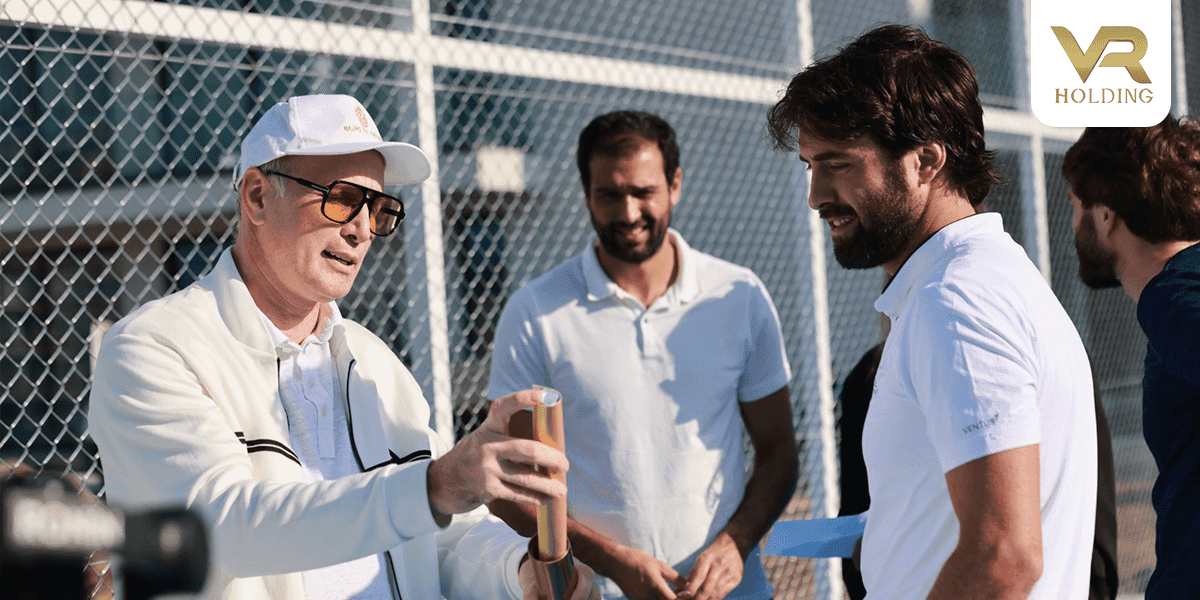 Opening of the new tennis court in “Krtsanisi Resort Residence”, named after Nikoloz Basilashvili