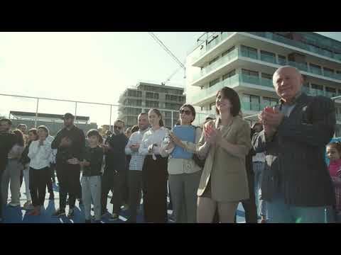Opening of the new tennis court in “Krtsanisi Resort Residence”, named after Nikoloz Basilashvili