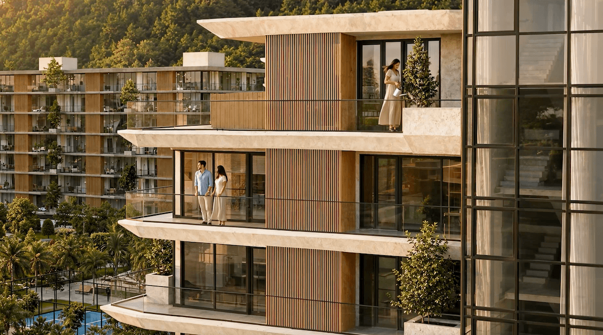 Phase VI of the VR Krtsanisi Resort Residence project sets a completely new standard for integrating nature into the urban environment