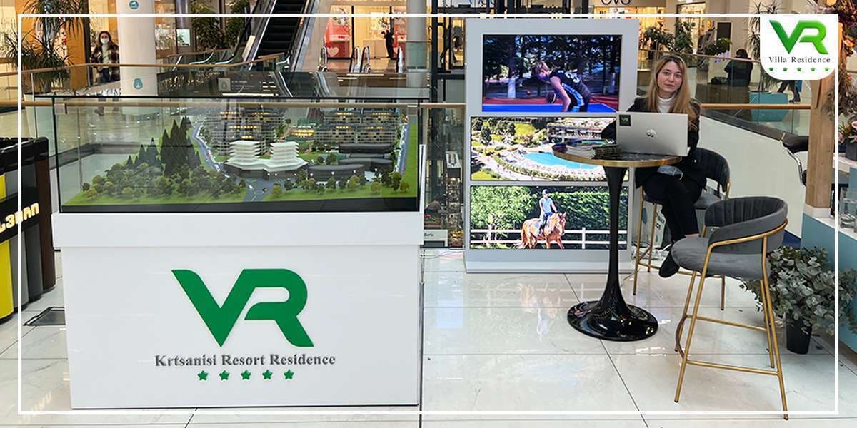 Villa Residence Stand Gallery in “Galleria Tbilisi”